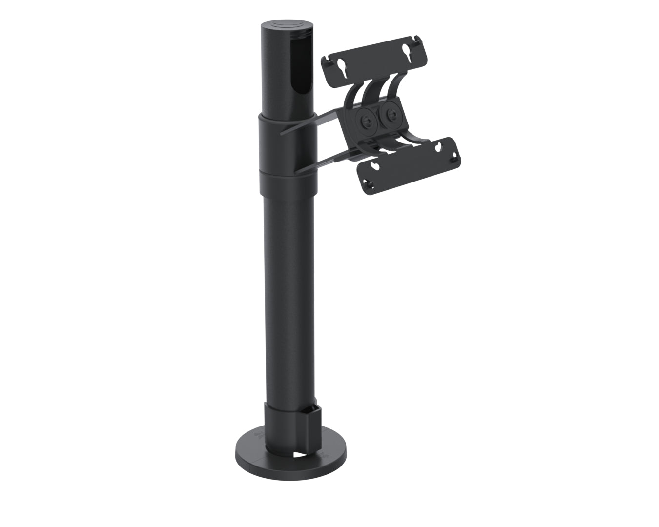 Ergonomic Solutions Pole-Halterung, Weiss, für VESA 75/100
