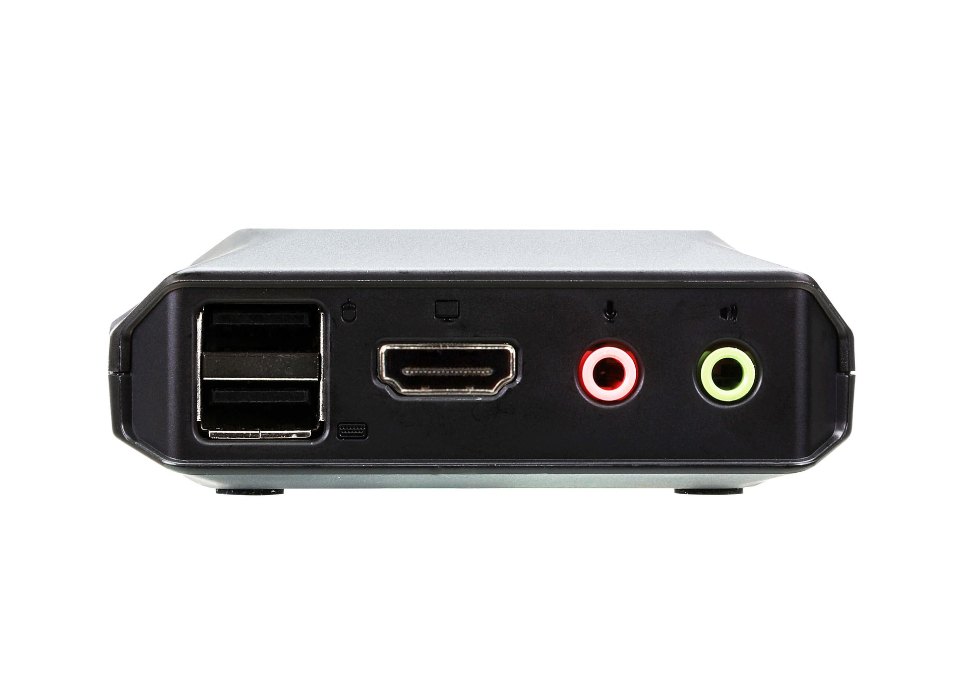 ATEN CS22H – 2-Port HDMI KVM-Switch – 4K/60 Hz, USB 2.0-Hub, Audio, Desktop