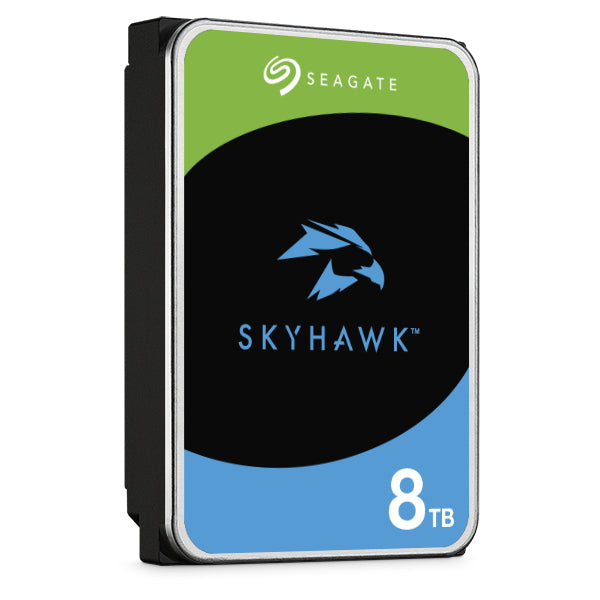 Seagate SkyHawk ST8000VX010 – 8 TB HDD, 3,5", SATA III, 256 MB Cache