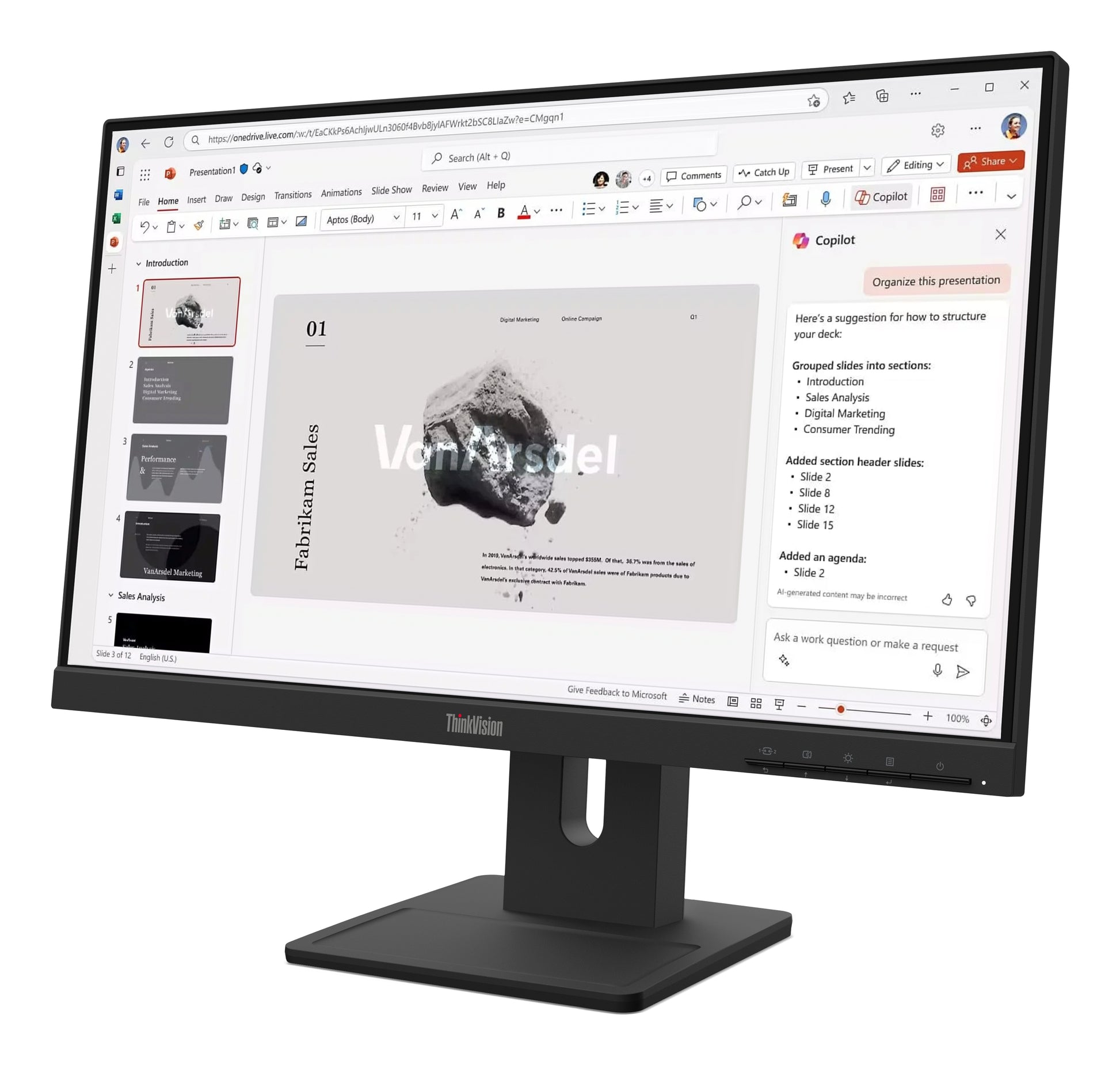 Lenovo ThinkVision E22-40 – 21,5", 1920 × 1080 (Full HD), IPS, 100 Hz