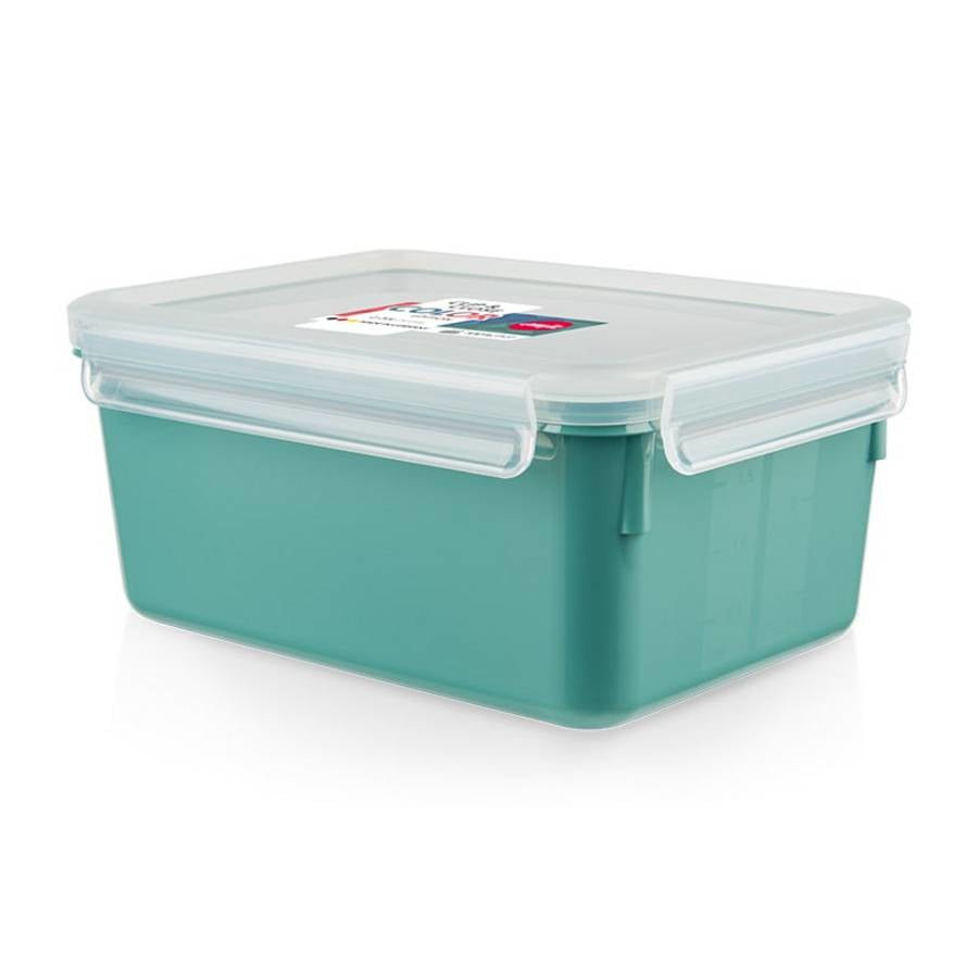 EMSA Vorratsdose 2,2 l, 22,5 × 16,3 × 9,9 cm, Polypropylen (PP)/TPE, Grün, leckdicht