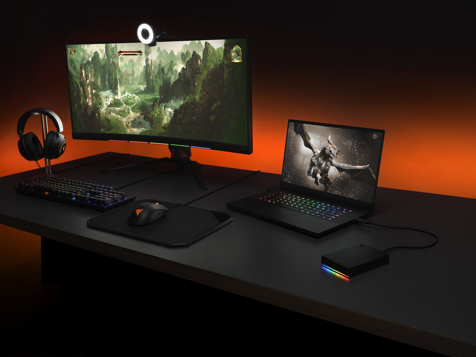 Seagate FireCuda Game Drive Speichergerät – 2 TB, USB 3.2 Gen 1, für Windows, Mac
