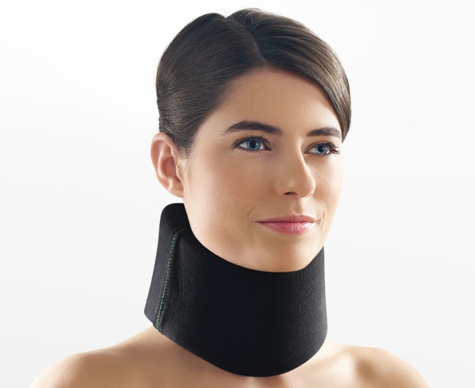 Lohmann & Rauscher Binde Cellacare Cervical Classic – Höhe 90 mm, für Halsumfang 34–42 cm, schwarz, Baumwolle