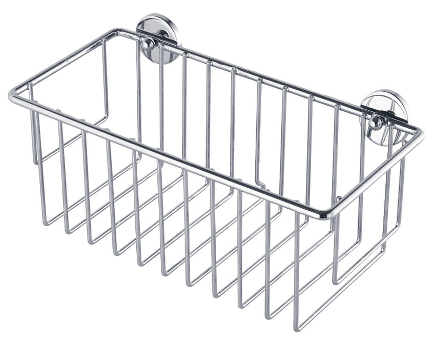 TESA Seifenhalter (Wand) BAATH – Stahl, 5 kg Tragkraft, Wandmontiert (Klebestreifen), Chrom