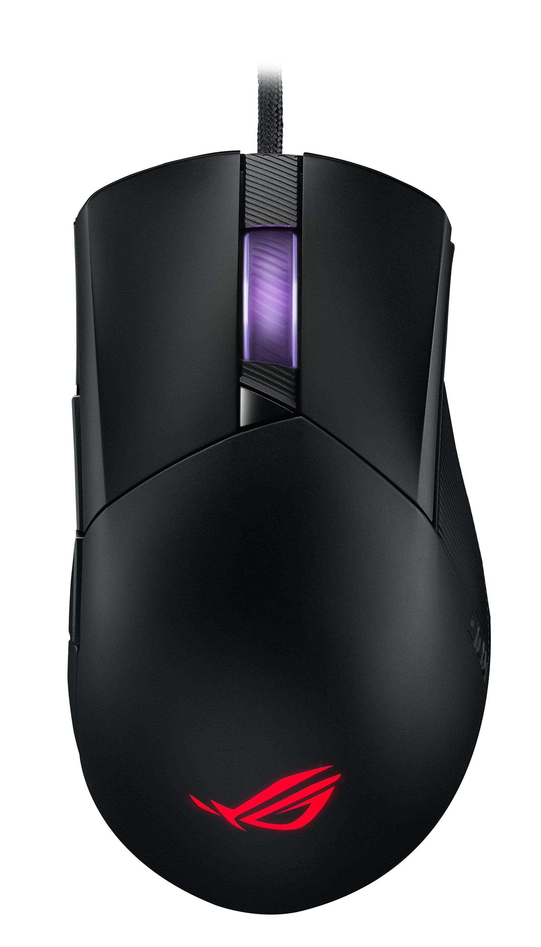 ASUS ROG Gladius III Gaming-Maus – kabelgebunden, 1'000 Hz, 9 Tasten, für Rechtshänder, Beleuchtung, schwarz