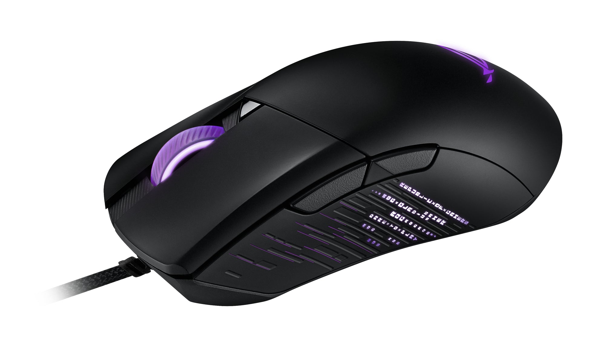 ASUS ROG Gladius III Gaming-Maus – kabelgebunden, 1'000 Hz, 9 Tasten, für Rechtshänder, Beleuchtung, schwarz