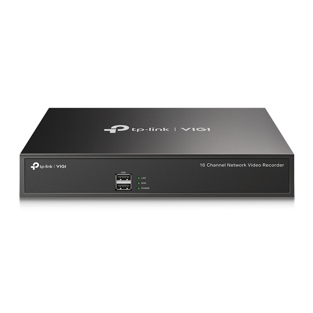 TP-Link VIGI NVR1016H – NVR – 16-Kanal – 1080p – 10 TB – 12 V DC