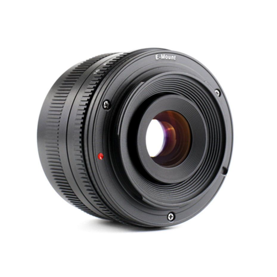 7Artisans A703B Objektiv – 50 mm f/1.8 – für Fujifilm X – Manuell, Schwarz, 52 mm Filter