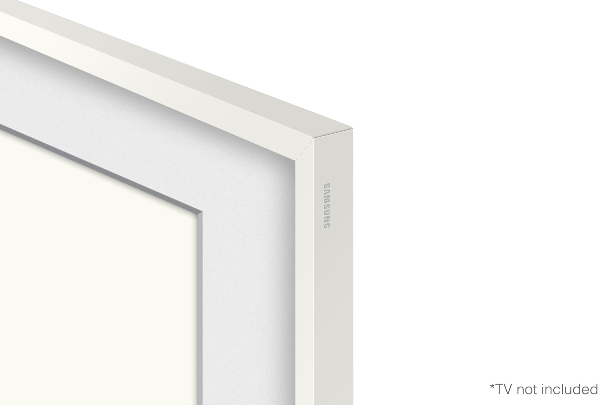 Samsung VG-SCFA75WTBXC Rahmen – für The Frame 6.1 (LS03B), LS03A – Weiss