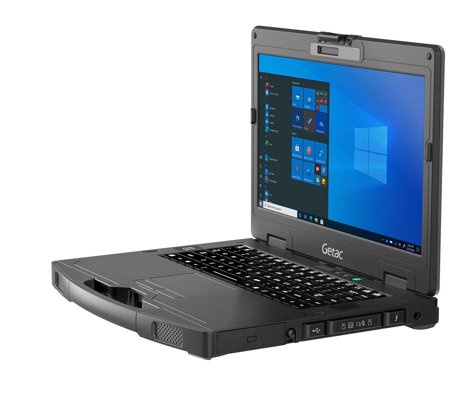 Getac S410 G4 – 14,0" WUXGA Touch, Core i5-1135G7, 16 GB, 256 GB SSD, Win 11 Pro