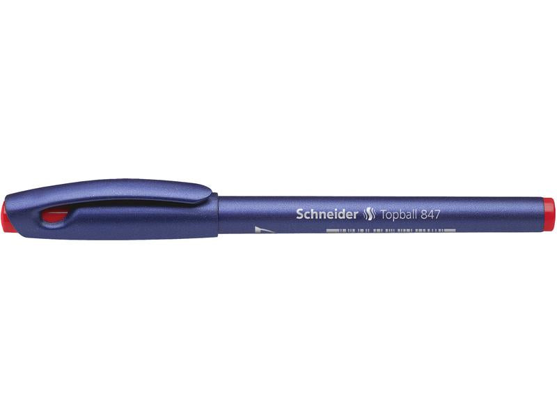 Schneider Schreibgeräte Schneider 847 – Tintenroller, 0,5 mm, Rot, Sortiert – 10 Stk.