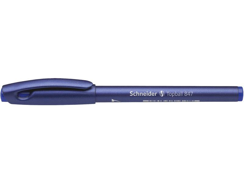Schneider Schreibgeräte Schneider 847 – Tintenroller, 0,5 mm, blau – 10 Stk.