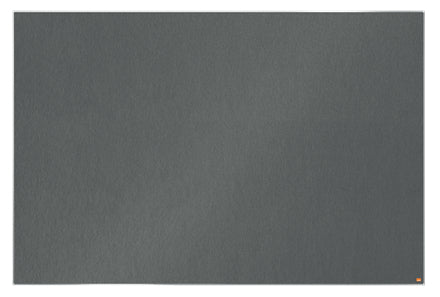Nobo Pinnwand – Filz, Alurahmen – 180 × 120 cm, Grau, Impression Pro, für InvisaMount-Montagesystem