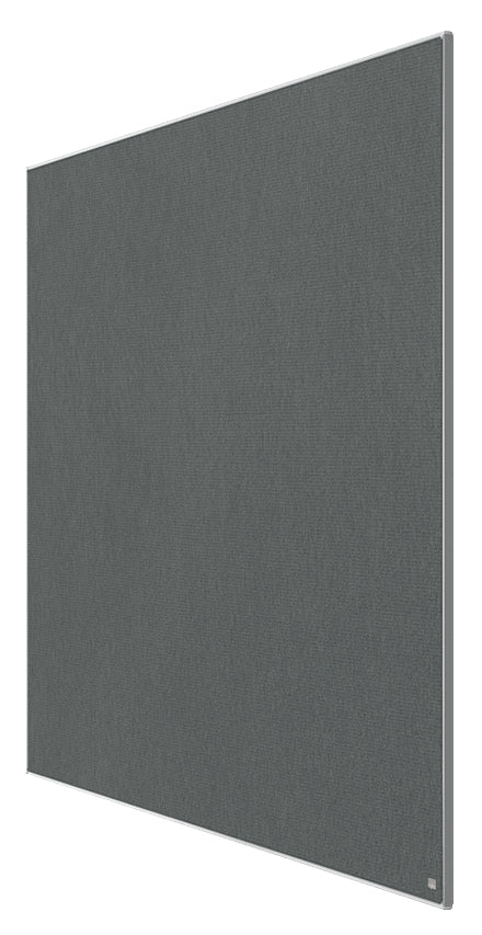 Nobo Pinnwand – Filz, Alurahmen – 180 × 120 cm, Grau, Impression Pro, für InvisaMount-Montagesystem