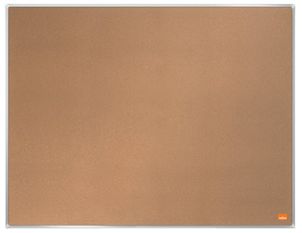 Nobo Korktafel Impression Pro – 58,6 × 42,9 cm – braun, Alurahmen