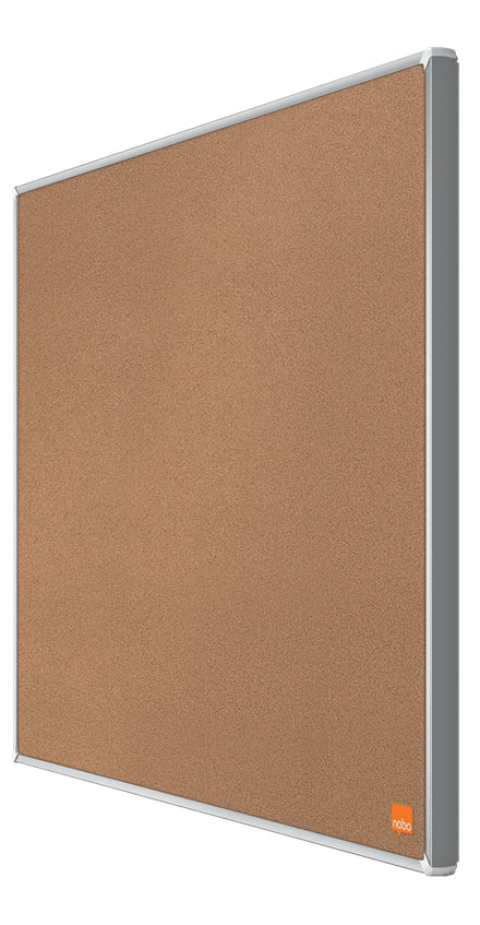Nobo Korktafel Impression Pro – 58,6 × 42,9 cm – braun, Alurahmen