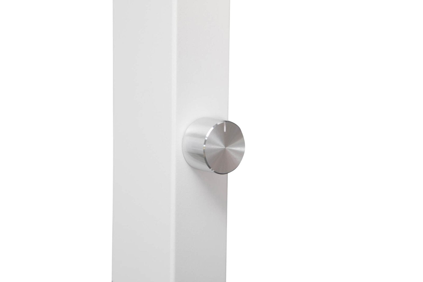 MAUL Stehleuchte LED – Bewegungssensor, Tageslichtsensor, dimmbar – 4000 K – 13’060 lm – weiss, 196 cm