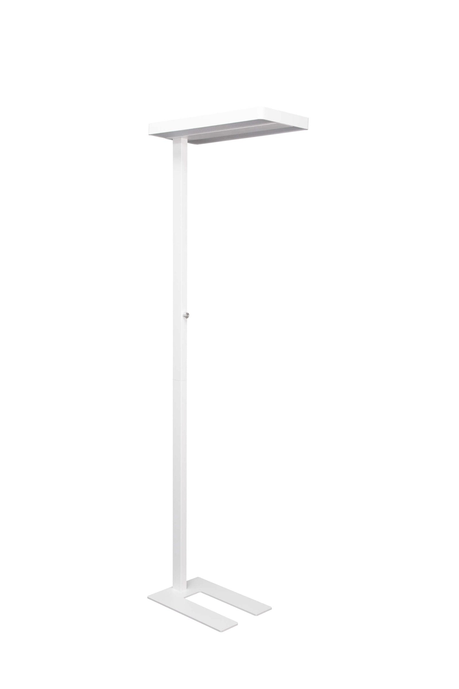MAUL LED-Stehleuchte Javal – dimmbar – 4000 K – 13'060 lm 68 W – weiss, Aluminium