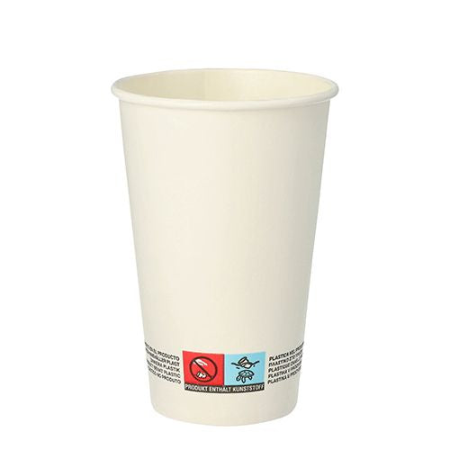 Papstar Trinkbecher, Karton, PLA-beschichtet – 3 dl – FSC – 50 Stk.
