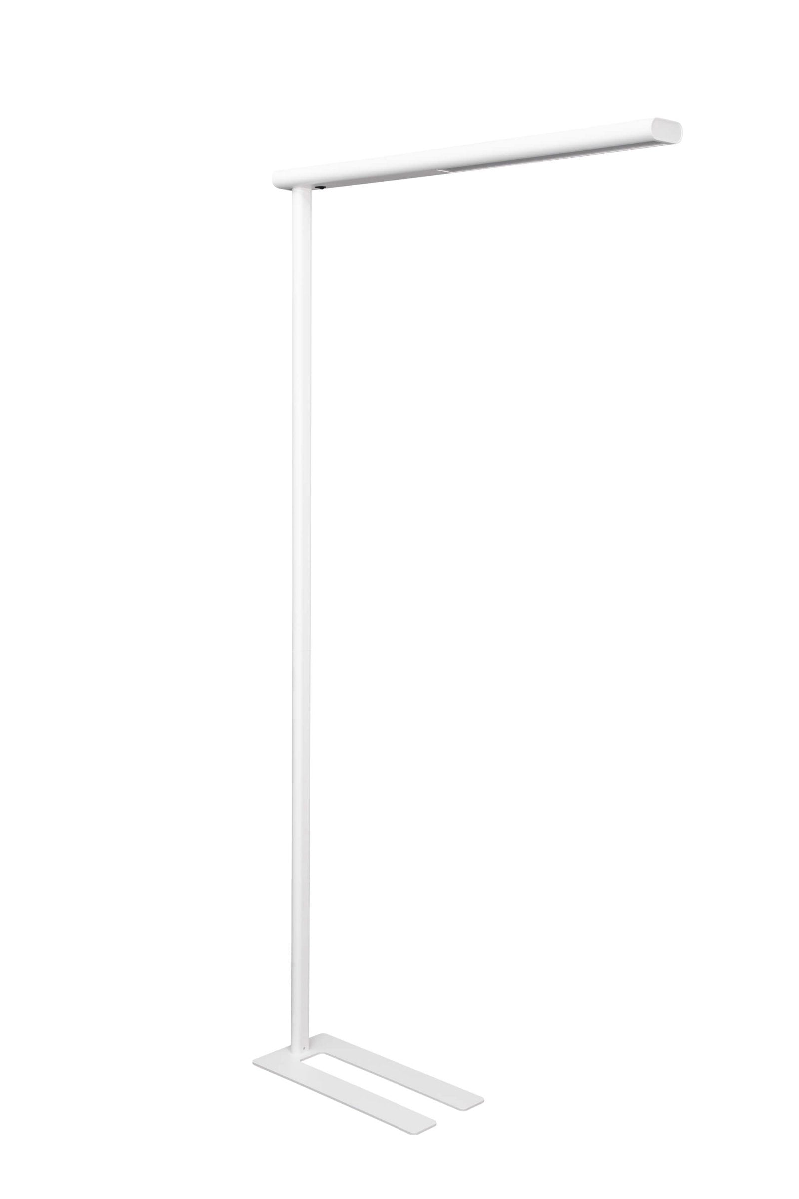 MAUL LED-Stehleuchte jet – 4000 K – 4'650 lm 51 W – weiss, Aluminium