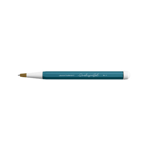 Leuchtturm Gelschreiber, Druckmechanik – Schwarz, Spitze 0,5 mm, dokumentenecht, nachfüllbar