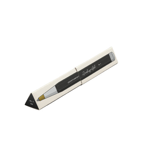 Leuchtturm Gelschreiber, Druckmechanik – Schwarz, Spitze 0,5 mm, dokumentenecht, nachfüllbar, 1 Stk.