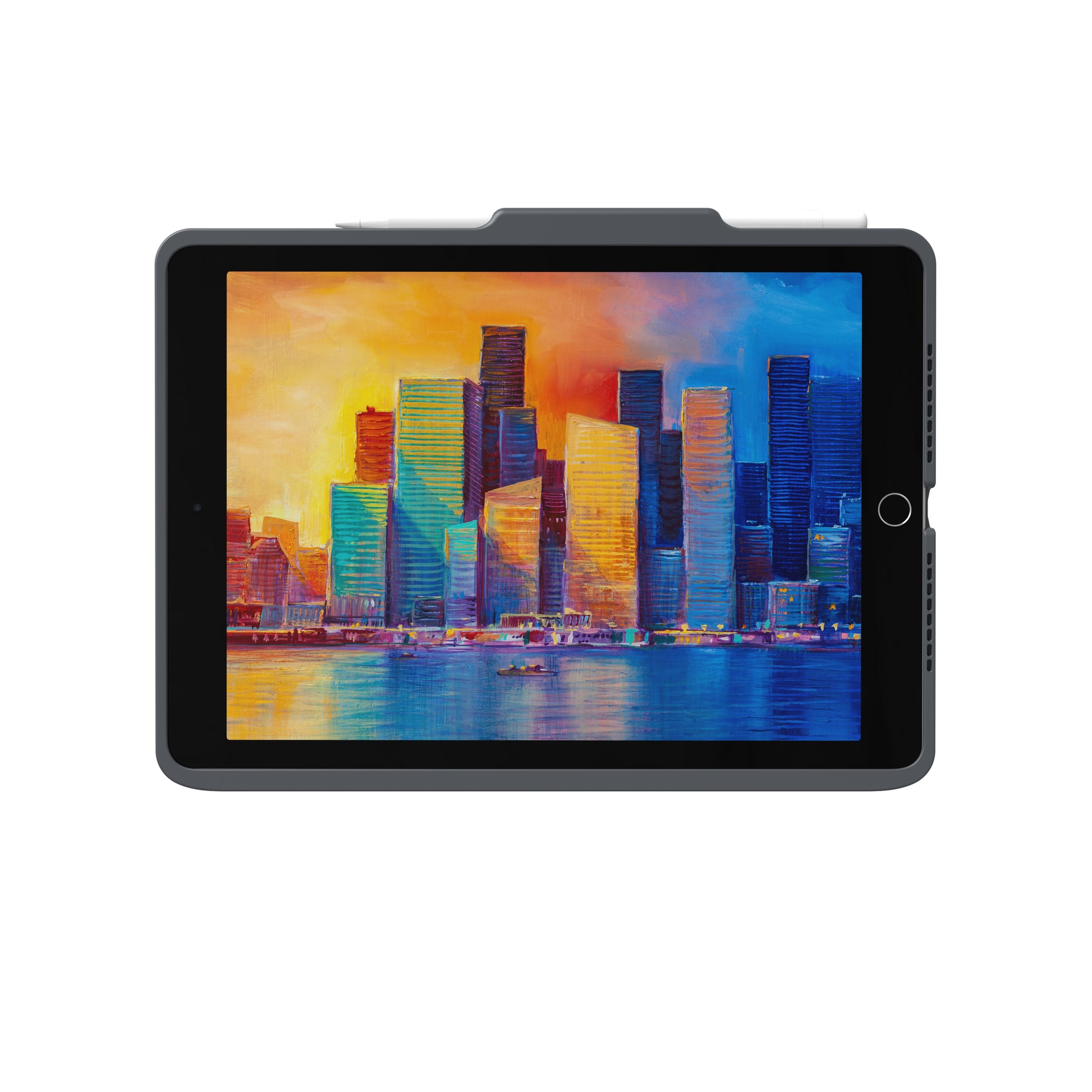 ZAGG Pro Keys – Tastatur, DE-Layout (DE), mit Touchpad, Schwarz/Grau – für Apple iPad 10,2"