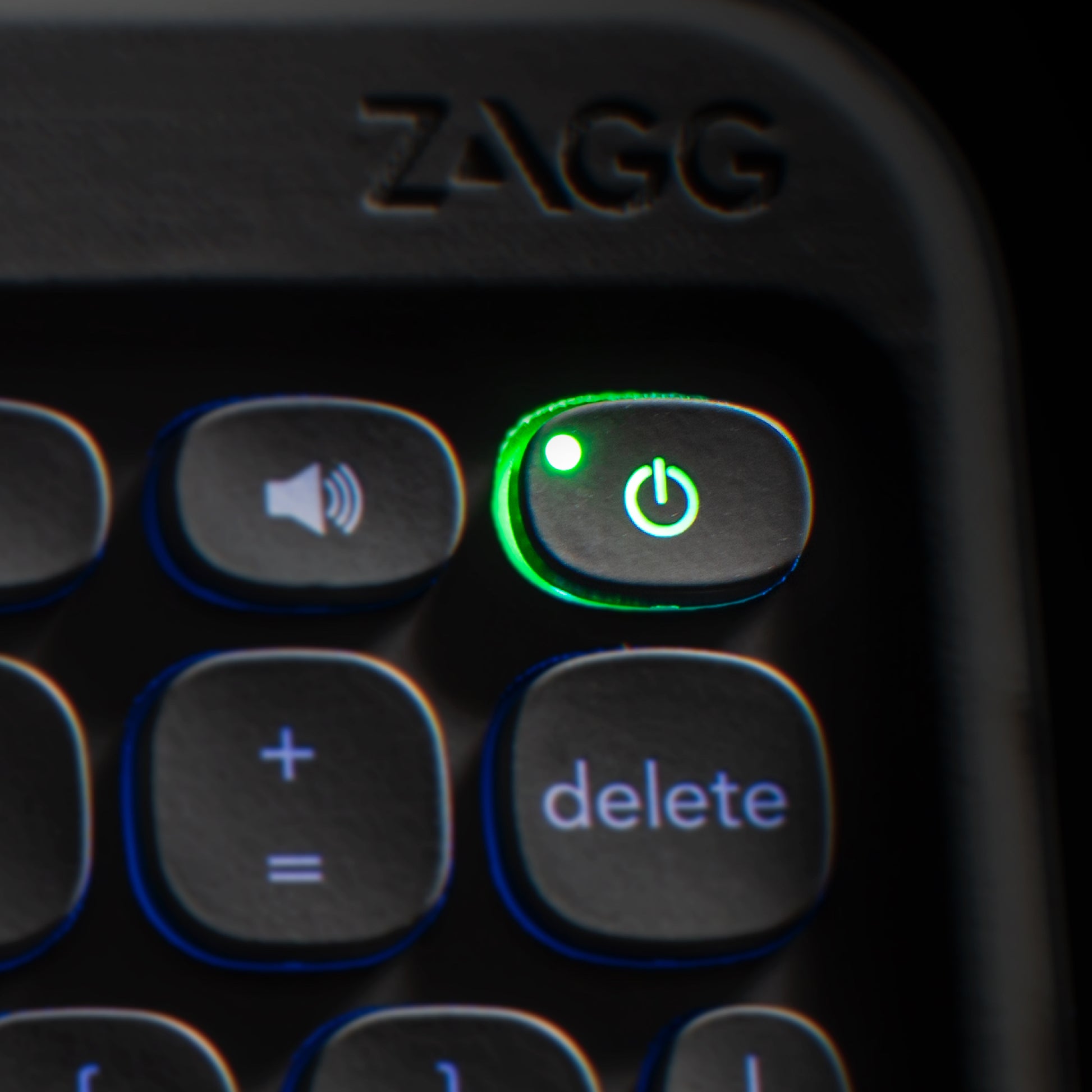 ZAGG KBD Pro Keys – Tastatur, Nordic-Layout, mit Touchpad, Schwarz/Grau – für Apple iPad 10,2"