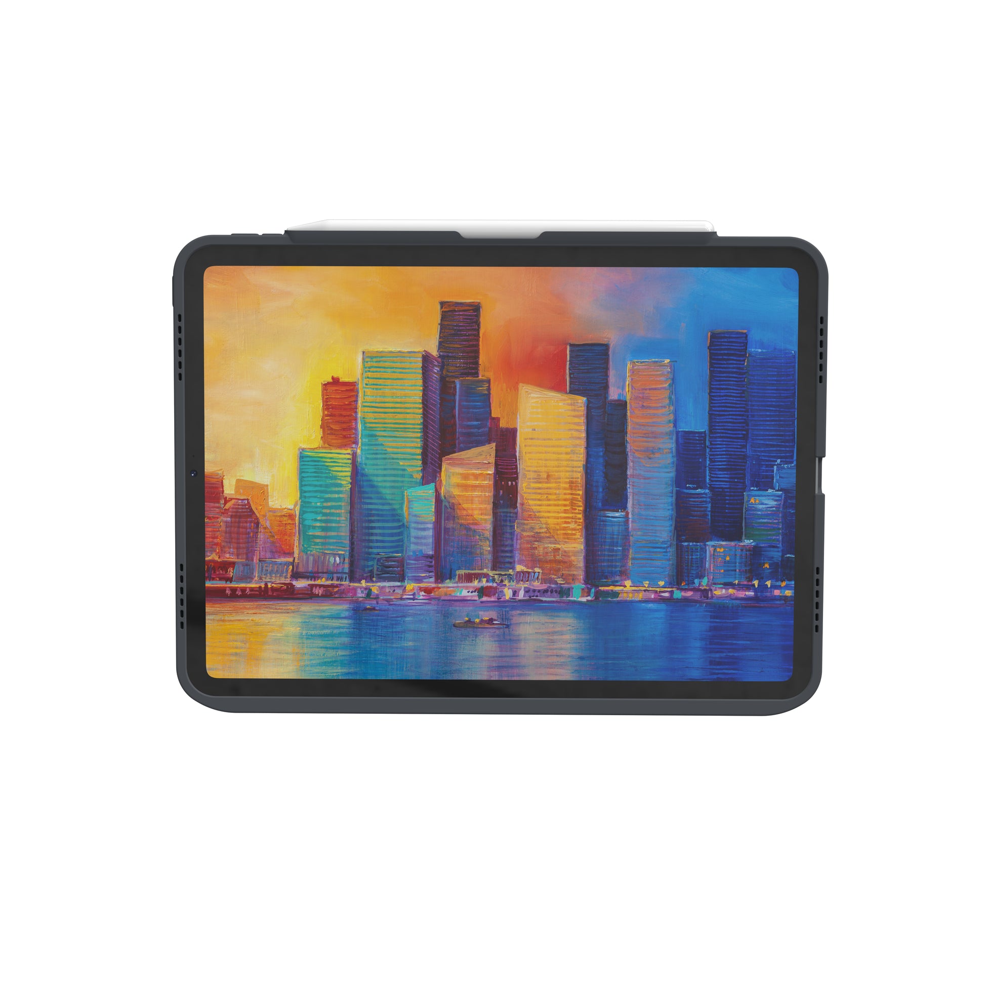 ZAGG KBD PRO KEYS – Tastatur, Arabisches Layout (AR), mit Touchpad, Schwarz/Grau – für Apple iPad 10,9"