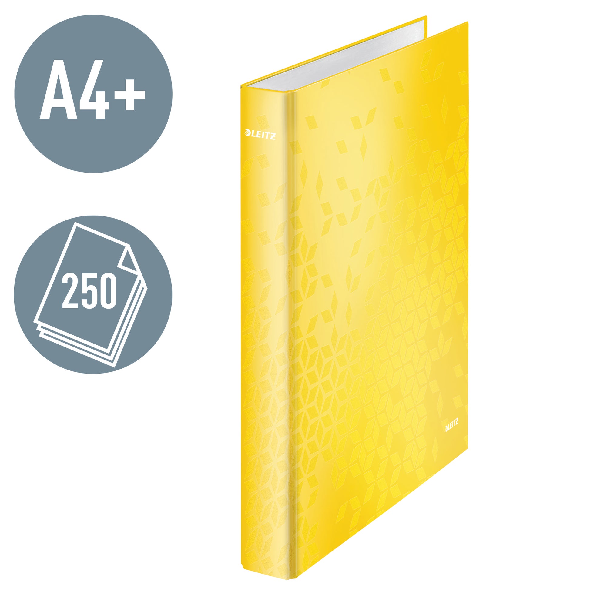 Leitz Ringmappe – A4+ – Gelb