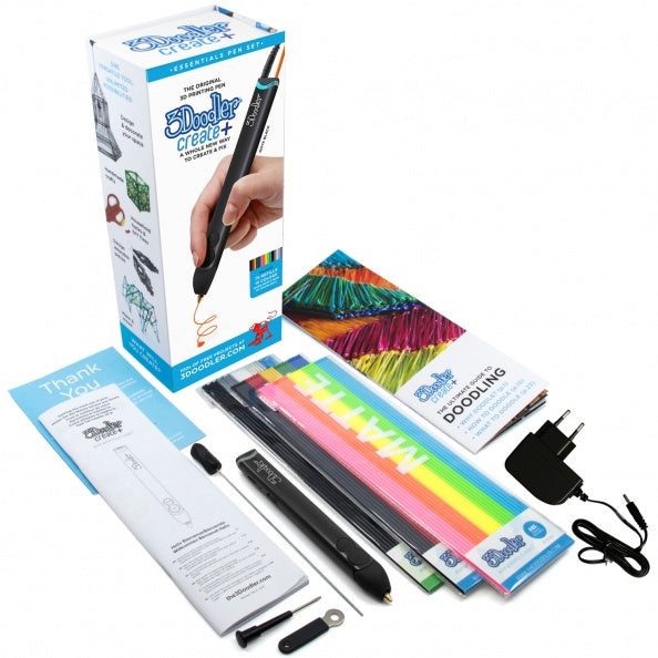 3Doodler 3D-Stift-Filament – Schwarz – für Create+, Pro+ – 250 Stück