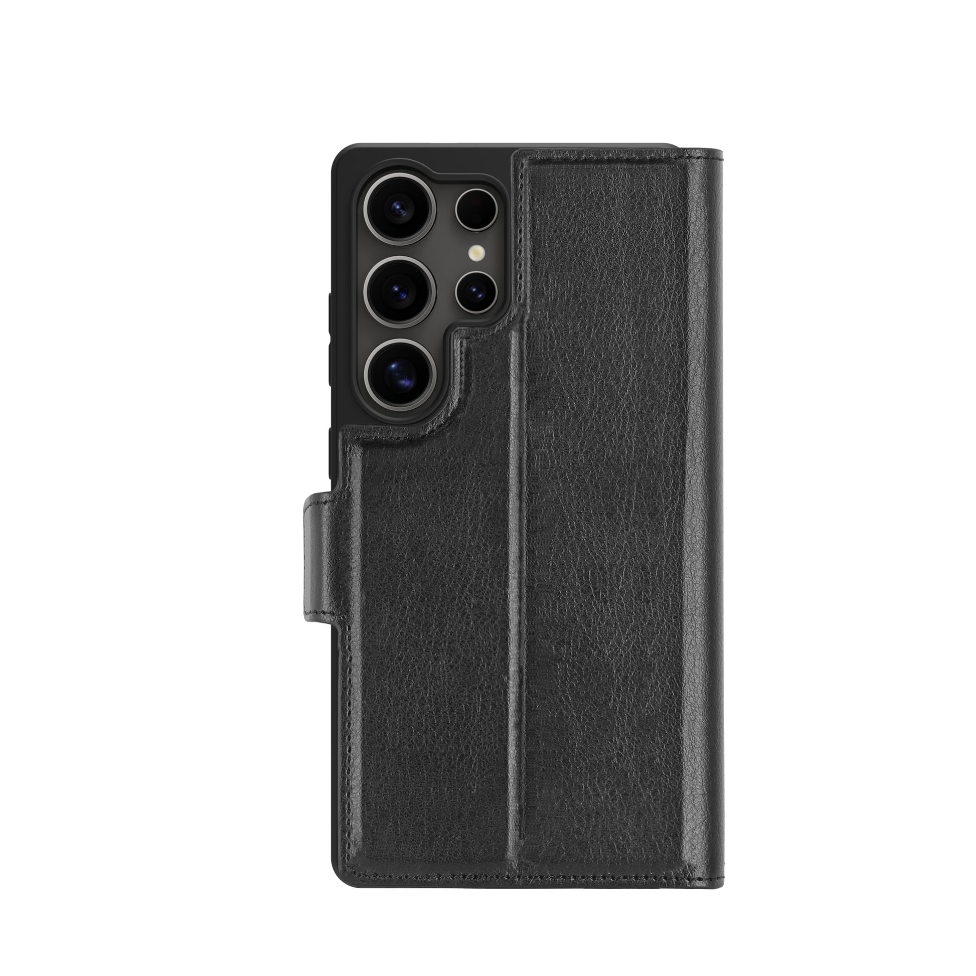 dbramante1928 Wallethülle – für Samsung Galaxy S25 Ultra, 3 Kartenfächer, PU+Kunststoff, Schwarz