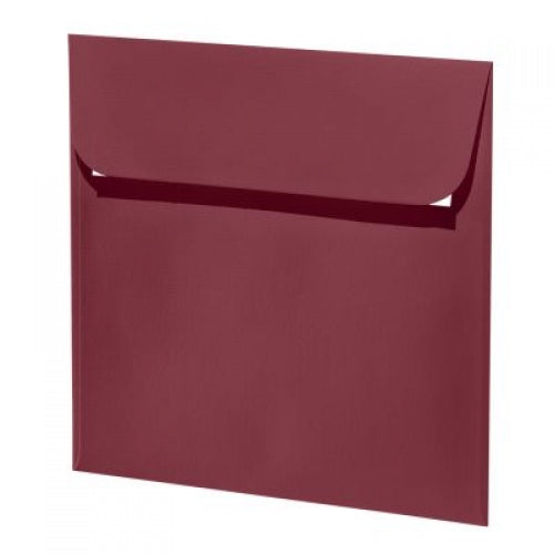 Artoz Couvert 160 × 160 mm, ohne Fenster, Bordeaux, 100 g/m²