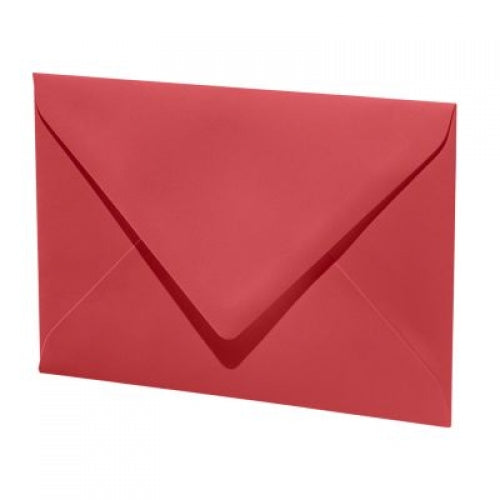 Artoz Couvert 135 × 191 mm, ohne Fenster, rot, 100 g/m²