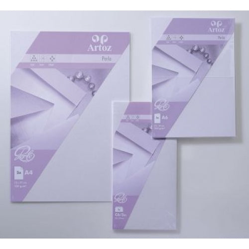 Artoz Couvert 160 × 160 mm, ohne Fenster, selbstklebend, weiss, 120 g/m², Perle – 5 Stk.