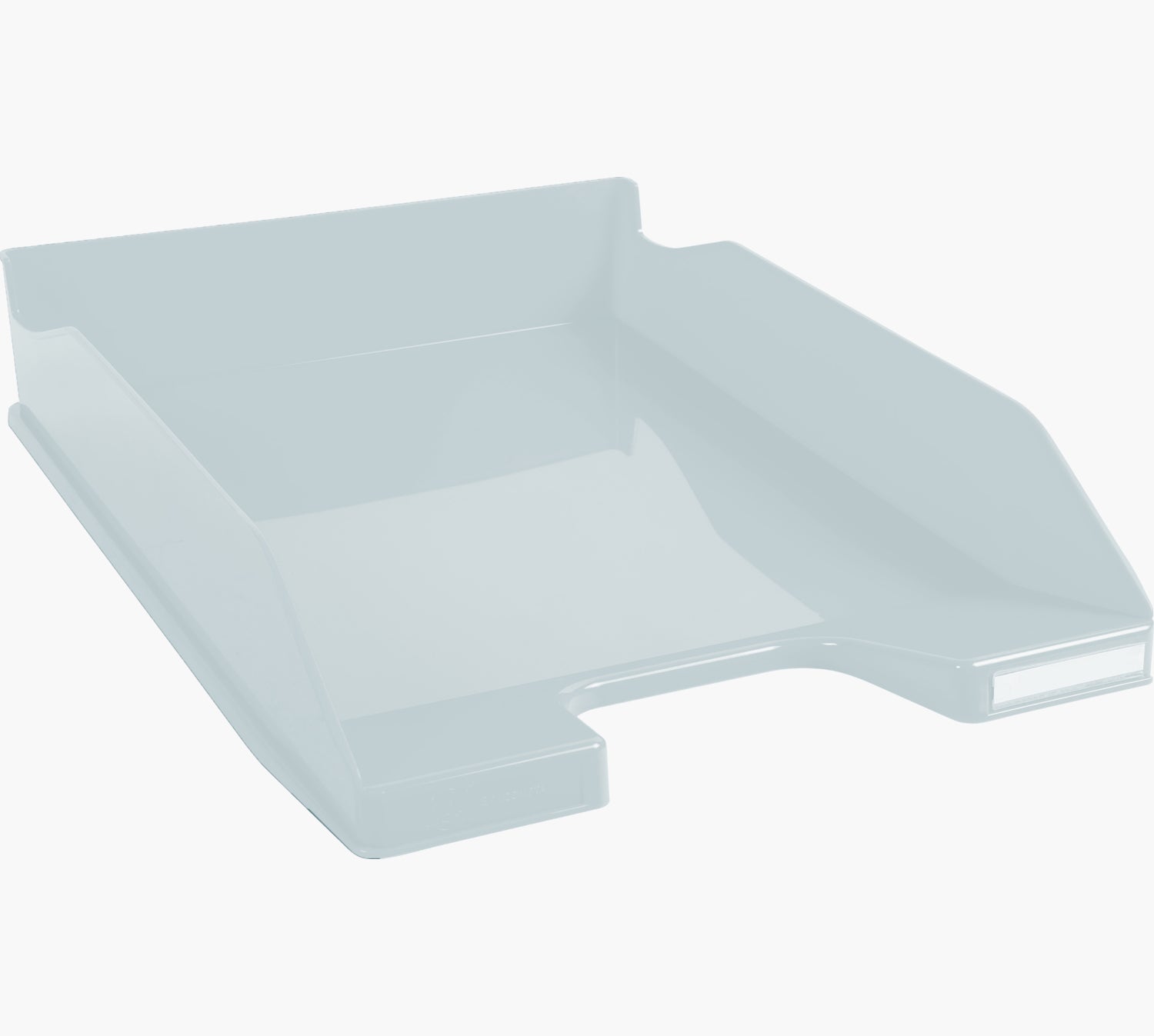 Exacompta Aquarel – Briefkorb für A4+, Polystyrol (PS), Blau, 255 × 65 × 347 mm