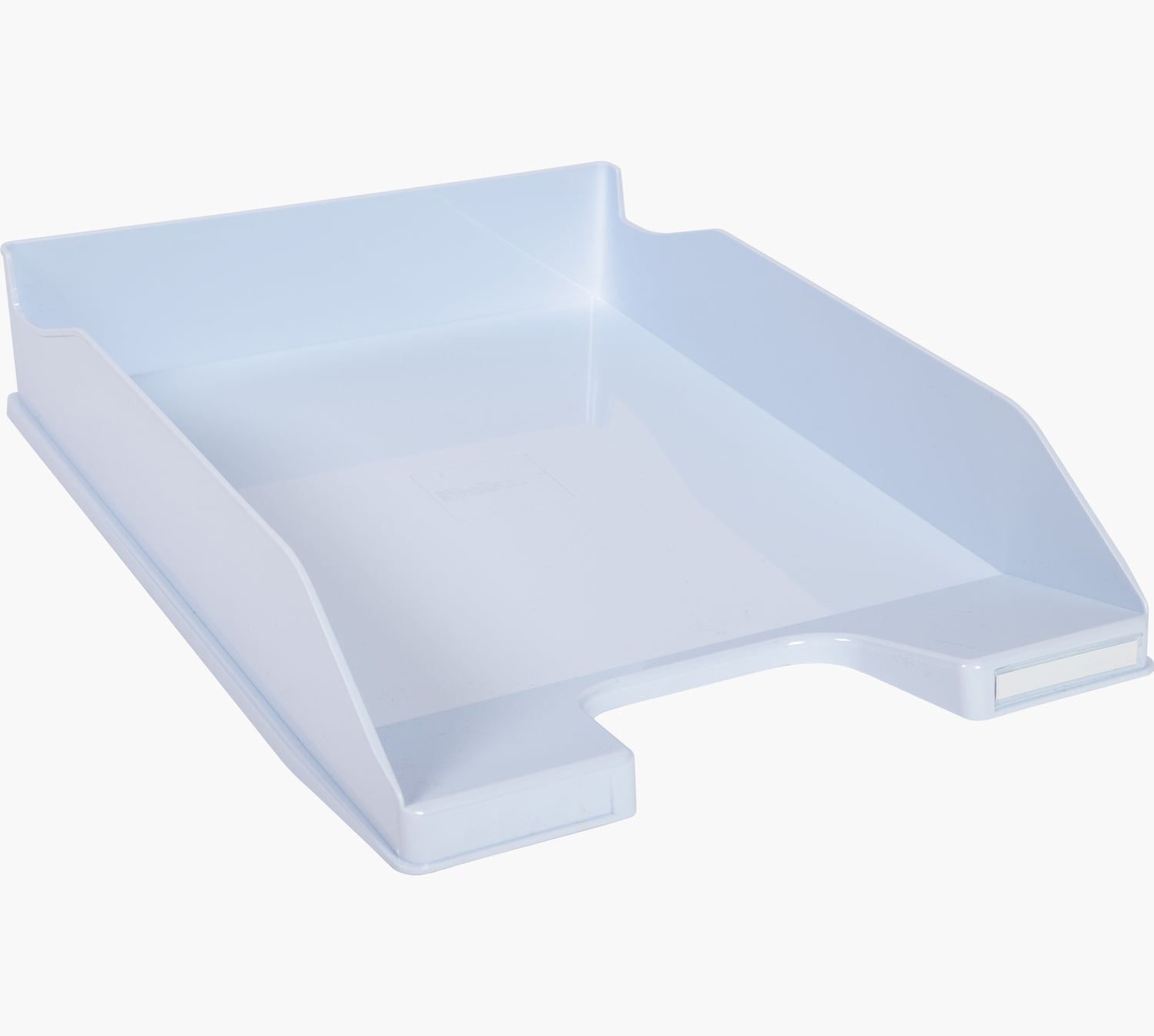 Exacompta Aquarel – Briefkorb für A4+, Polystyrol (PS), Blau, 255 × 65 × 347 mm