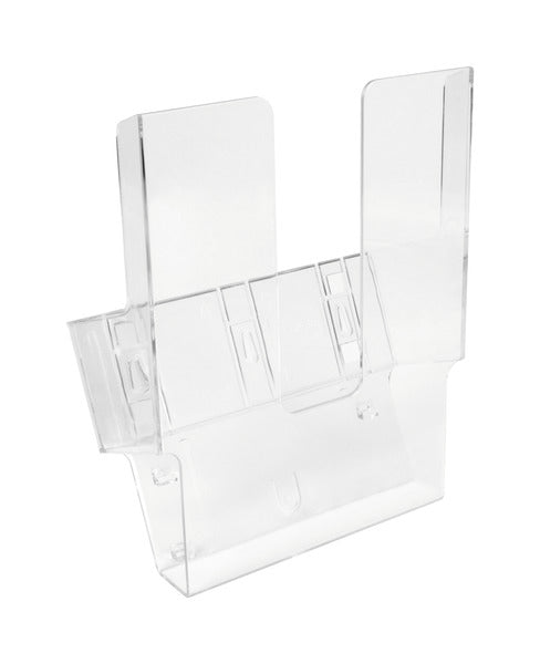 Biella Wandprospekthalter – Kunststoff, transparent, 172 × 220 mm – für A5