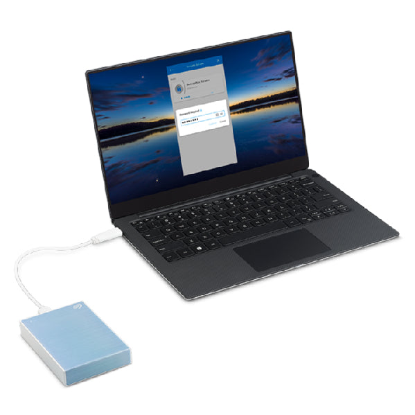 Seagate One Touch Speichergerät – 2 TB, USB 3.0, Passwortschutz