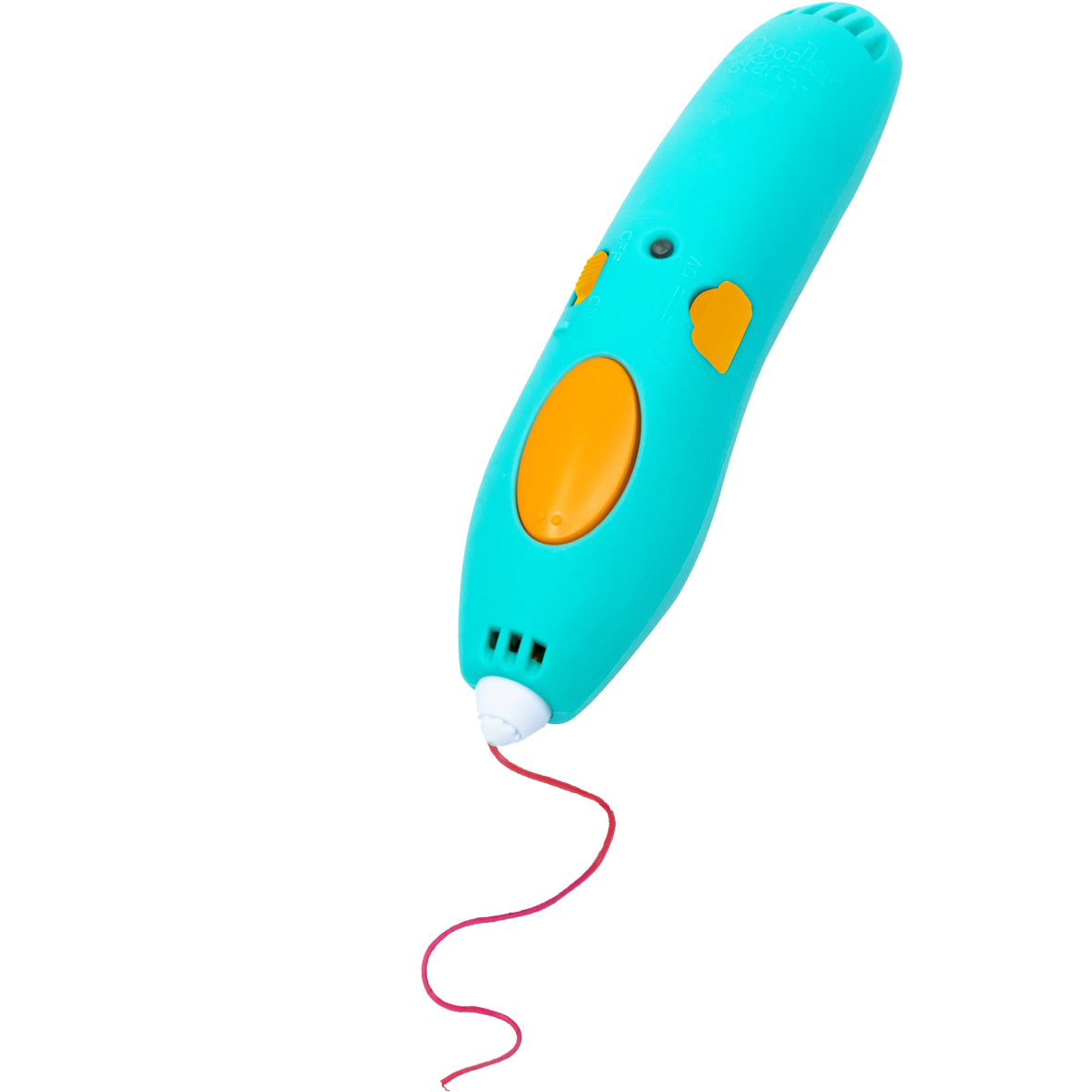 3Doodler Start+ – 3D-Stift – Düsenbreite 0,77 mm, kompostierbarer Kunststoff, türkis, gelb, Set