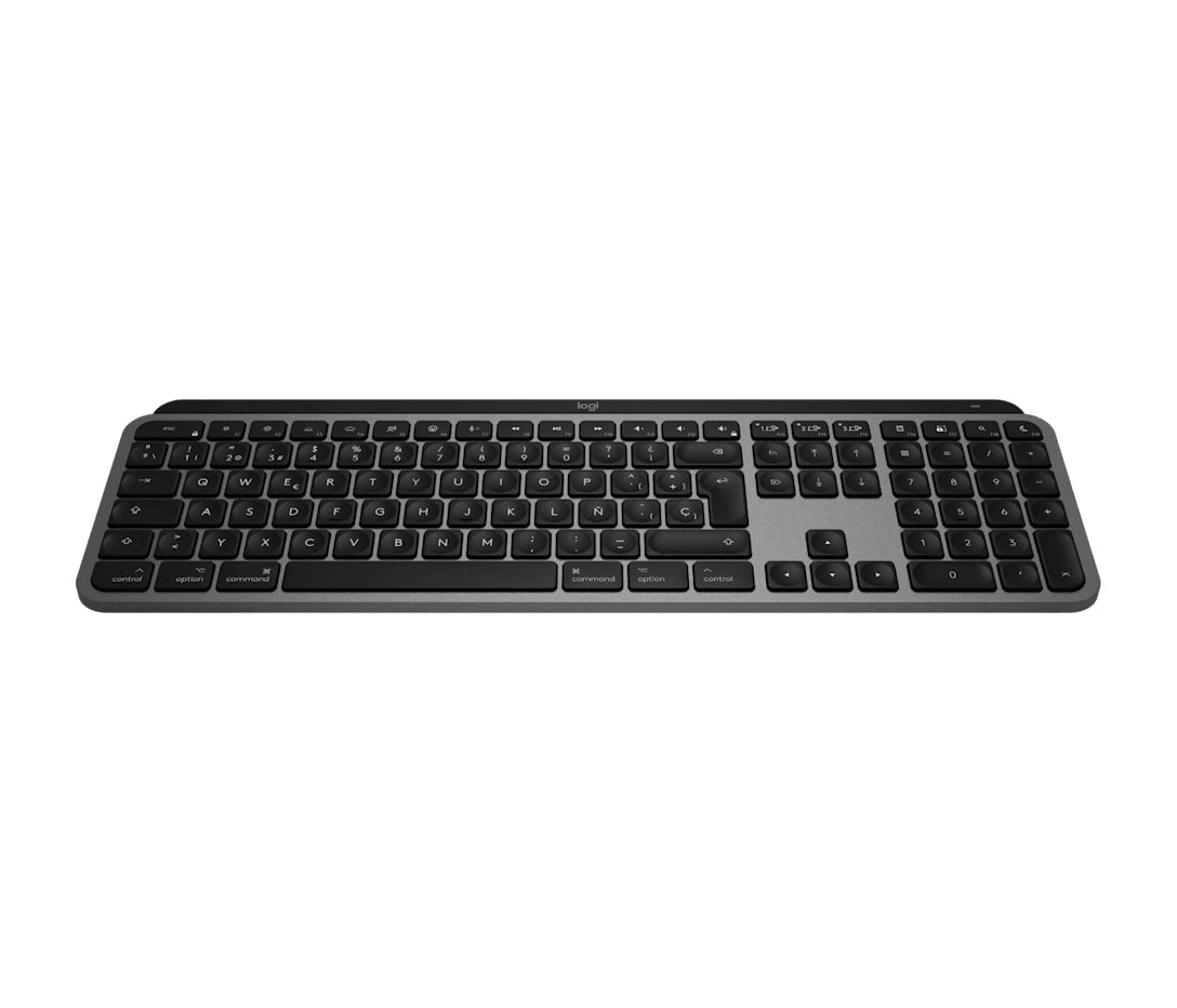 Logitech MX Keys S – Tastatur – Bluetooth – Beleuchtet – QWERTY (ES) – für Mac