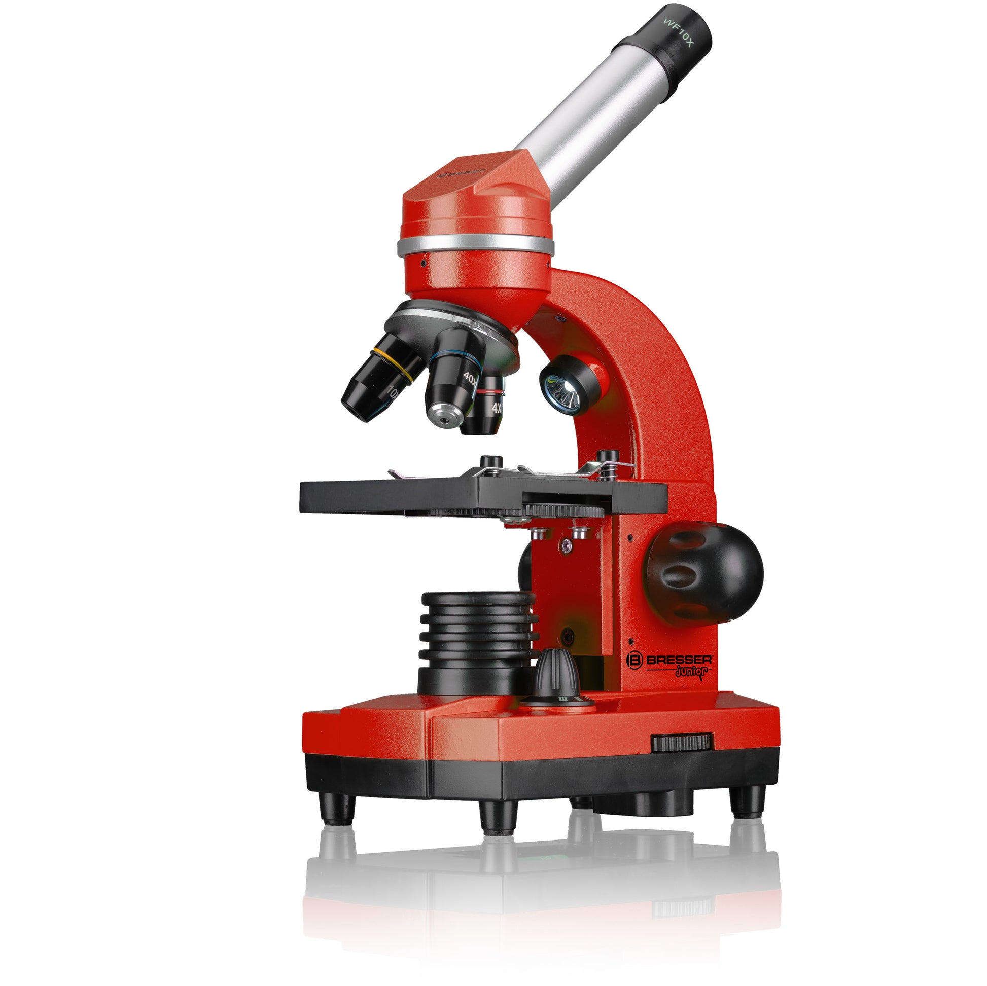 Bresser Optics Mikroskop-Bausatz – Junior Biolux, 1600×, LED-Beleuchtung, ab 8 Jahren