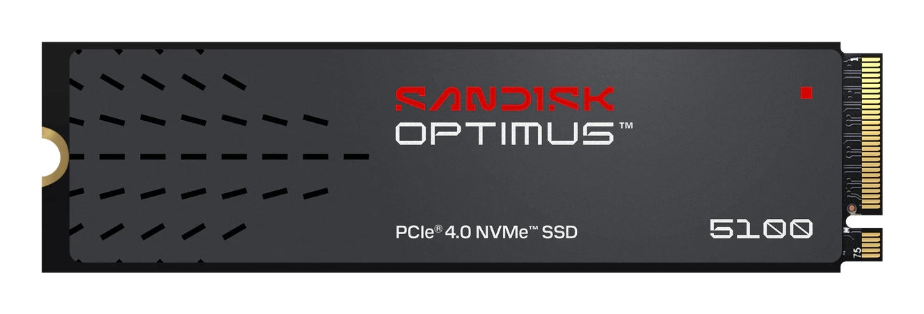 SanDisk Optimus 5100 – 4 TB M.2 2280 NVMe PCIe 4.0 x4 SSD – 6,9 GB/s lesen, 6,7 GB/s schreiben