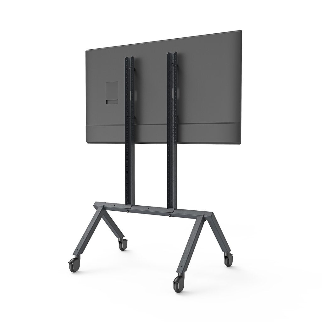 Heckler Design TV-Wagen – 50–75" – VESA 400×400 – bis 136,1 kg, mit Rollen – H714-BG