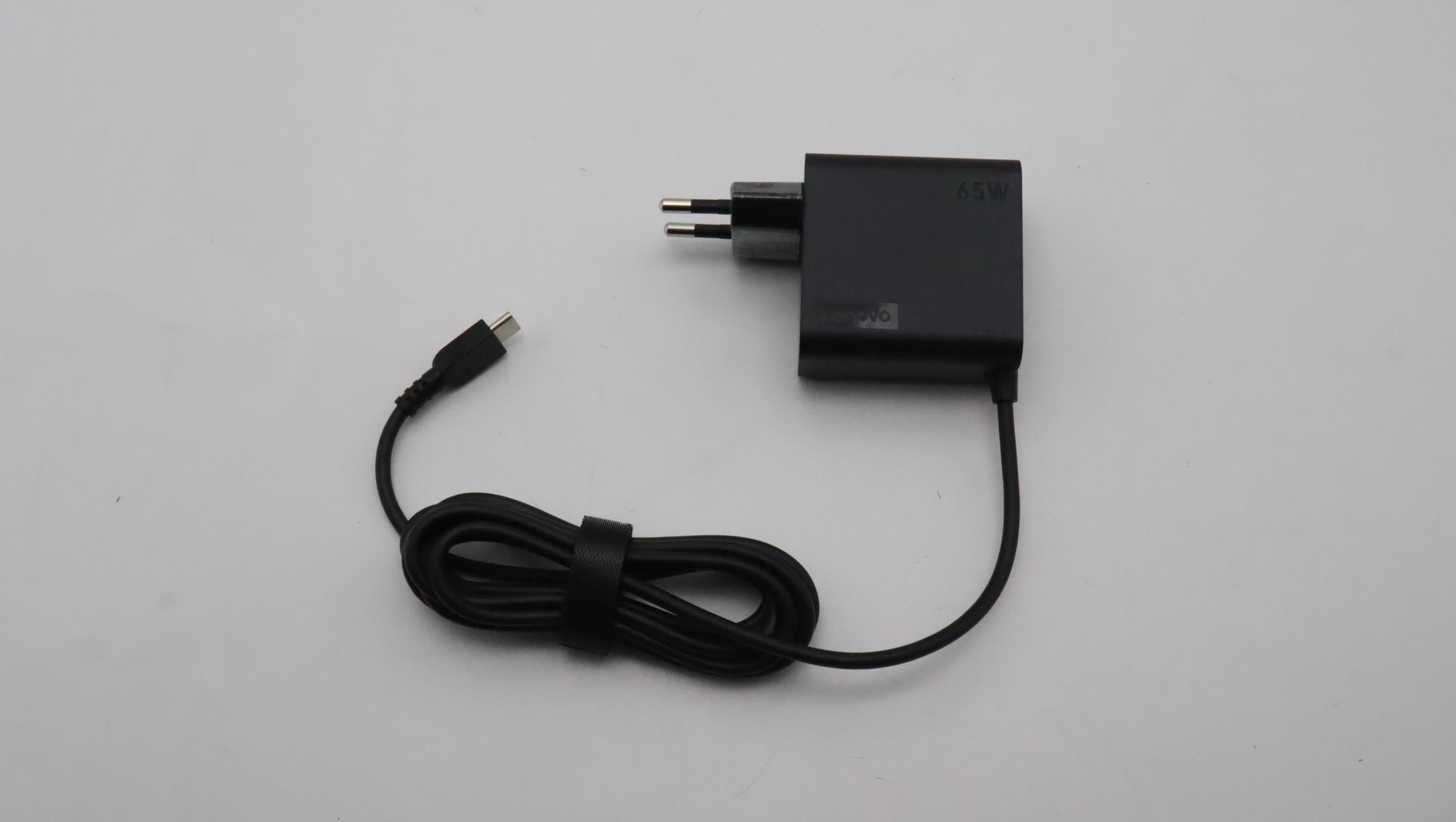 Lenovo 5A11J75649 Netzteil 65 W – 5–20 V einstellbar – für ThinkBook 14 G6 ABP (Typ 21KJ) – schwarz