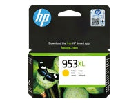 HP 953XL Gelbe Tintenpatrone (Original) – 1'450 Seiten – für HP OfficeJet Pro 7720/7730/7740 … – F6U18AE