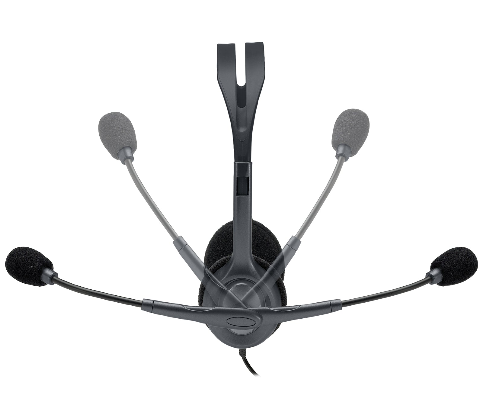 Logitech H111 Office-Headset – On-Ear, Stereo, 3,5 mm Klinke, Grau