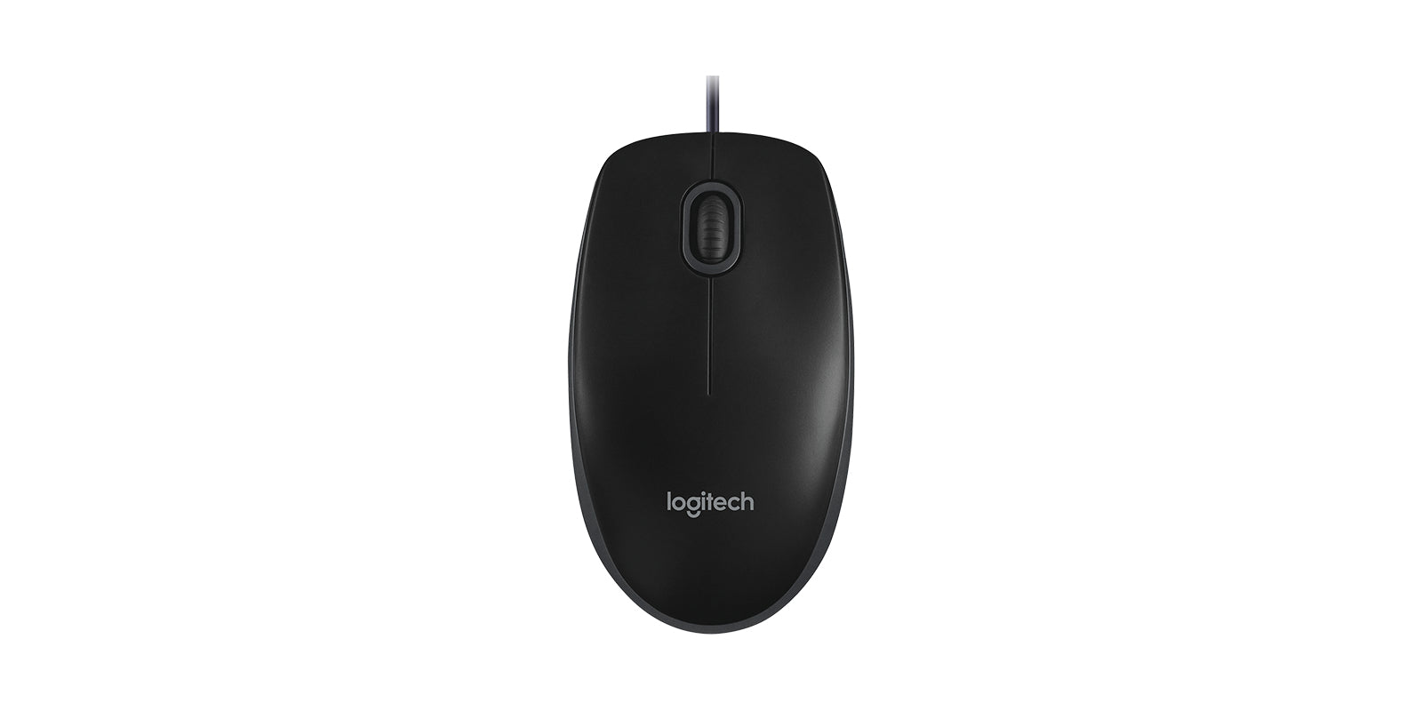 Logitech MK120 – Tastatur-Maus-Set – kabelgebunden – QWERTY (US-INT) – spritzwassergeschützt – Schwarz
