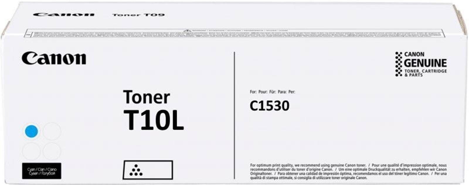 Canon T10L Cyan Toner – Original – 5'000 Seiten – für Canon imageRUNNER C1538iF/C1533iF