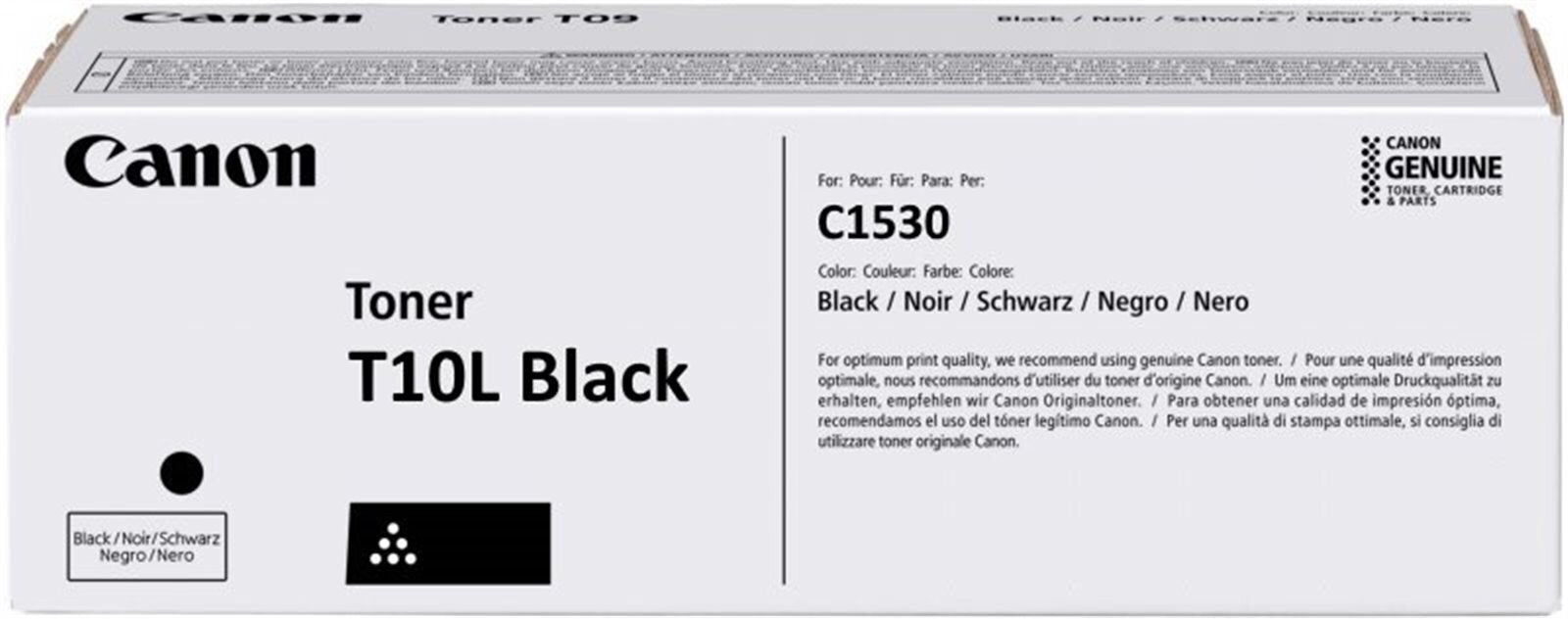 Canon T10L Schwarz Toner – Original – 6'000 Seiten – für Canon imageRUNNER C1538iF/C1533iF